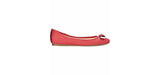 Bar III Penguin Bow Flats Red Shoes Size 6.5