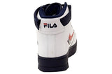 Fila Men's FX-100 Fashion White-Navy-Red High-Top Sneakers Shoes
