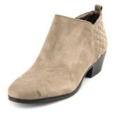 Style & Co. Womens Wessley Casual Suede Booties Sand 8.5 M