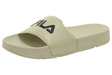 Fila Men's Drifter Cream-Navy-Red Slides Sandals Shoes Sz: 7