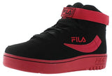 Fila FX-100 Men's Retro Hightop Basketball Sneakers Black Size 8