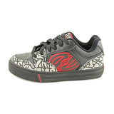 Heelys Men's Motion Plus Black Grey Red Shoes Sneakers