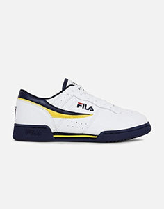 Fila Men's Original Fitness Arctic Enigma White-Navy-Freesia Shoes Sneakers